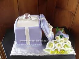 Coolest Ring Box Bridal Shower Cake