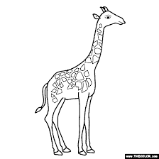 958 x 960 file type: Safari Animals Online Coloring Pages