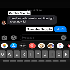 Jowin Marie Batoon On Twitter October Scorpio Vs November Scorpio Should Have Added An Lol Https T Co Ad8p5jfg42 Twitter