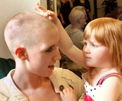 Going bald for a cause