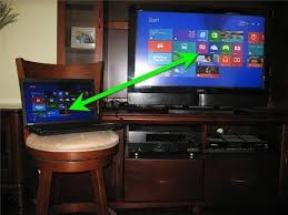How To Connect Pc To Tv Via Vga Connecting Your Pc To A Tv Will Allow You To Enjoy A Bigger Display It Is Ideal For Watching Movies Or Sh Hdmi