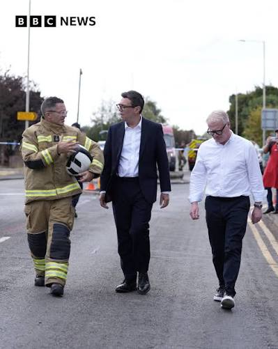I've never seen scenes like this anywhere in Britain," Andy Burnham said on  Friday. The prime minister described the situation as "devastating" for  those affected as he visited the community. "It's quite