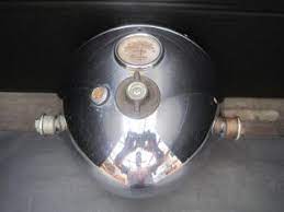 Vintage Lucas Ss700p Motorcycle Chrome 7 Headlight Ammeter Triumph Norton Bsa Bike Parts Vintage Parts Cafe Racer