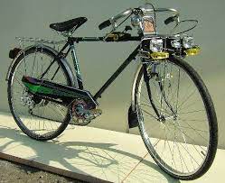 サイクリングヤッホー スーパーカーライトの自転車 自転車 レトロ自転車 スーパーカー