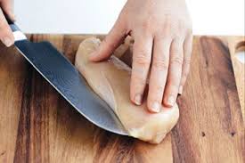 Use a meat thermometer to check your chicken for doneness. How To Butterfly Chicken Breast Fillets