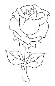 17 Simple Rose Coloring Pages In 2020 Valentine Coloring Pages Valentines Day Coloring Page Rose Coloring Pages
