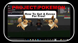Hack stats roblox dragon ball z final stand dbz final. Project Pokemon How To Get A Free Eevee Youtube
