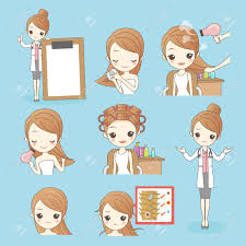 We chatted to sophia hilton, the director of not another salon. Beauty Cartoon Woman With Hair Salon Isolated On Blue Background Royalty Free Cliparts Vectors And Stock Illustration Image 72893196