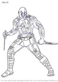 Learn How To Draw Drax The Destroyer From Guardians Of The Galaxy Guardians Of The Galaxy Step By Step Drawing Tutorials Learn to draw baby groot. learn how to draw drax the destroyer