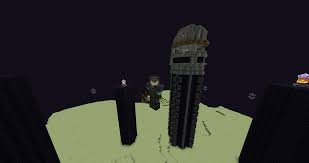 Minecraft kingdom minecraft castle minecraft medieval minecraft games minecraft designs minecraft creations minecraft crafts minecraft additional credits: With The New Netherite Items I Realized They Would Be Great For Fantasy Builds Like To Build Giant Chains So I Built This Tower With An Obsidian Tower In The End Considering