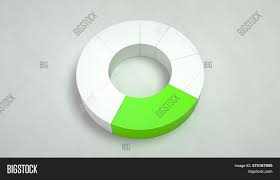 White Ring Pie Chart Image Photo Free Trial Bigstock