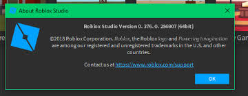 Roblox Studio About Menu Doesn T Update The Mentioned Year Automatically Shows 2018 In 2019 Studio Bugs Roblox Developer Forum