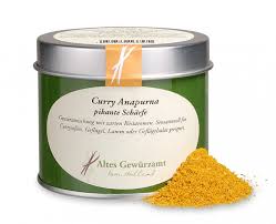 ˈkœri) sind gewürzmischungen, die denen der indischen küche nachempfunden sind. Currypulver Anapurna Gewurzmischung Dinses Culinarium Delikatessen Versand