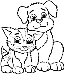 There are tons of great resources for free printable color pages online. Cute Puppy Coloring Pages To Print Coloring Home