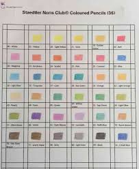 Polychromos Color Chart 9232033 Muskateller Info