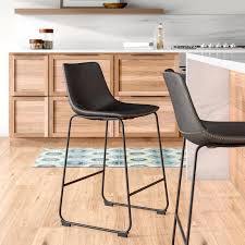 Allmodern Coleman Bar Counter Stool Reviews Wayfair In 2020 Counter Stools Furniture Stool