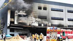 ©2021 fox news network, llc. South Korea Construction Fire Kills 38 Abc News