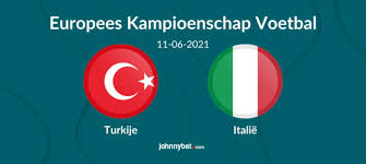 Explore tweets of ek 2021 voetbal @ek2021voetbal on twitter. Voorspelling Turkije Italie Ek Wedtips Odds Streaming