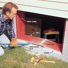 Installing Glass Block Windows In