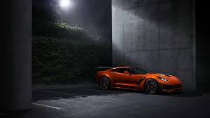 Chevrolet Corvette Zr1 Orange Uhd 4k Wallpaper Pixelz Cc