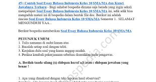 We did not find results for: Soal Essay Materi Teks Observasi Dan Pembahasannya Jawabanku Id