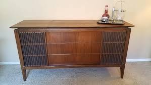Vintage Sears Silvertone Stereo Repurposed As A Mid Century Bar Available Soon On Phoenix Craigslist Mid Century Bar