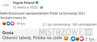 Rafał brzozowski bez awansu do finału (youtube.com, getty images). Eurowizja 2021 Obrazkowo Pl Najlepsze Memy W Sieci