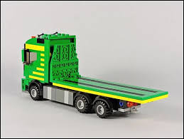 Volvo Fh750 Flat 3 Lego Truck Lego Cars Lego City
