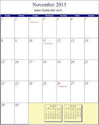 November 2015 Calendar Landscape November 2015 Calendar Landscape Calendar Calendar 2015 Calendar Printables