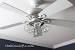 Rainbow Painted Ceiling Fan