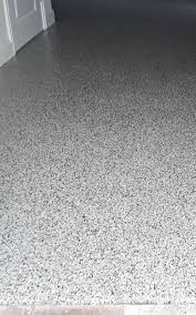 Garage Epoxy Flooring Double Broadcast Flakes Advance Industrial Coatings Garage Epoxy Epoxy Floor Garage Floor Epoxy