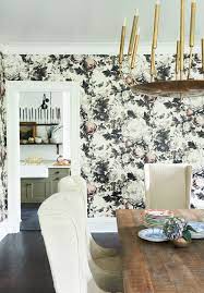 Once we see this pattern, we'd think of baroque, victorian and even some. 18 Dining Room Wallpaper Ideas That Ll Elevate All Your Dinner Parties