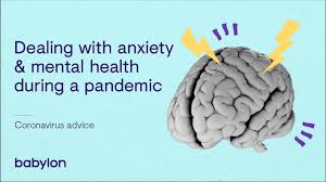Coronavirus Dealing With Anxiety Mental Health During A Pandemic Youtube