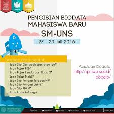 Untuk jalur reguler (bukan beasiswa), tahapan dapat dilaksanakan secara online via portal spmb maupun datang ke kantor sekretariatan pendaftaran (secara ondesk). Hmti Uns Hmti Uns Twitter