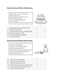 9th grade reading comprehension worksheets with questions and answers. Reading Comprehension Online Exercise For Grade 2