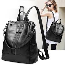 Sedangkan sang anak bekerja di bandung. Tas Ransel Wanita Kulit Pu Import Korea Backpack Shopee Indonesia