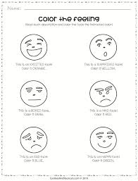 It can be use for lower grades elementary students. Emotions Worksheet Pack Cookies Racecars