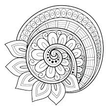 Decorative butterfly mandala coloring pages. Flower Mandala Coloring Pages Best Coloring Pages For Kids