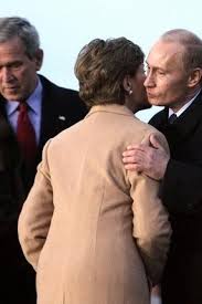 George W. Bush And Vladimir Putin