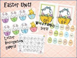 I Ve Got An Easter Unit For You Easter Activities For Preschool Easter Crafts Preschool Easter Classroom