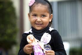 Girl mauled by pit bull gets warm welcome home