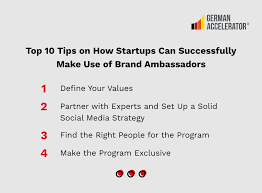 See full list on mediakix.com Top 10 Tips On How Startups Can Successfully Make Use Of Brand Ambassadors German Accelerator