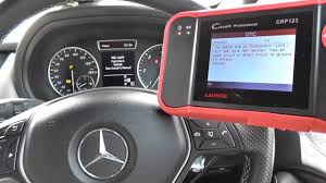 Mercedes Benz B Class W246 Abs Ebd Esp Warning Diagnose Reset Launch Crp123 Youtube