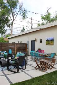 One aesthetic and affordable way to light up your outdoor area is with string lights. How To Hang Patio String Lights Blue I Style