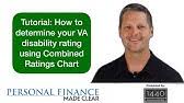How The Va Combined Rating Table Works For Disability Claims