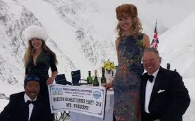 Wine can transport you across the world in one sip. The World S Highest Dinner Party Explorersweb