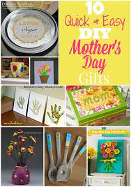 10 Quick Easy Diy Mother S Day Gifts Easy Diy Mother S Day Gifts Mother S Day Diy Diy Mothers Day Gifts
