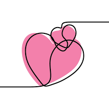 Check out our aesthetic art selection for the very best in unique or custom,. Premium Vector Aesthetic Love Symbol Oneline Continuous Single Line Art