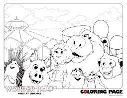 Print these coloring pages, scan into the app, and let the ar fun begin! Wonder Park Printable Coloring Pages Free Coloring Library