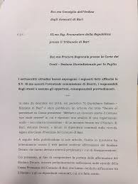 Bari Decaro E L Avvocato Scemo Esposto A Ordine Procura E Corte Dei Conti Italia In Un Ora